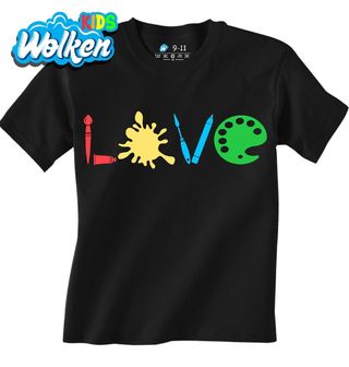 Dětské tričko Láska k umění LOVE.jpg