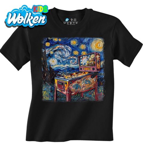 Obrázek produktu Dětské tričko Pinball Automat ve Hvězdné noci