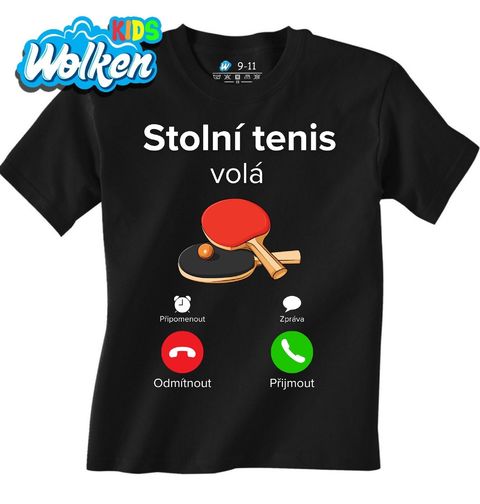 Obrázek produktu Dětské tričko Stolní tenis volá Phone Call