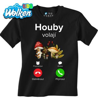 Dětské tričko Houby volají Phone Call.jpg