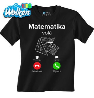 Dětské tričko Matematika volá Phone Call.jpg