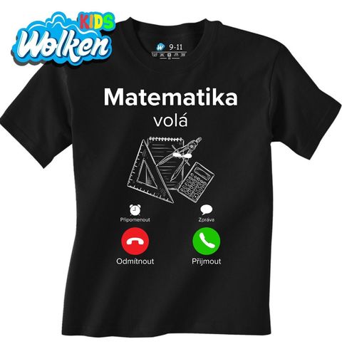 Obrázek produktu Dětské tričko Matematika volá Phone Call