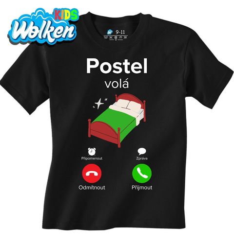 Obrázek produktu Dětské tričko Postel volá Phone Call