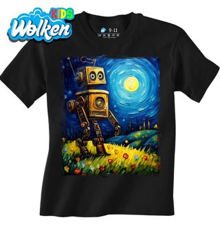 Dětské tričko Robot ve Hvězdné Noci.jpg