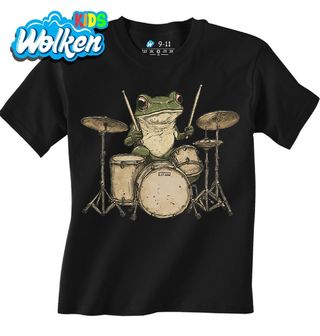 Dětské tričko Žába Bubeník Žabí Rock’n’Roll.jpg