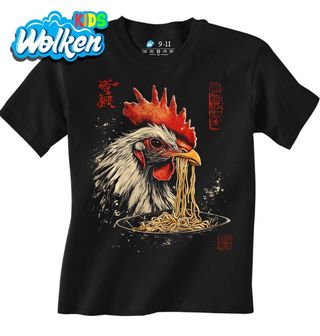 Dětské tričko Japonský Kohout a Ramen.jpg