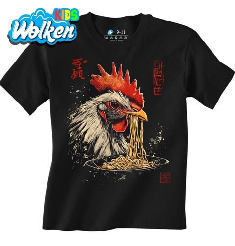 Obrázek produktu Dětské tričko Japonský Kohout a Ramen