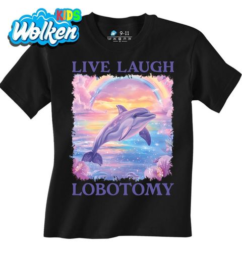 Obrázek produktu Dětské tričko Delfín Live Laugh Lobotomy