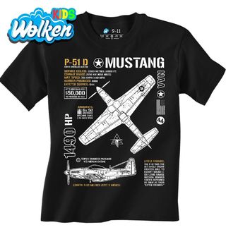 Dětské tričko P-51 Mustang Legenda nebes.jpg