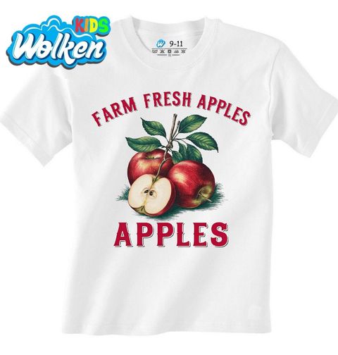 Obrázek produktu Dětské tričko Farmářská Jablka Farm Fresh Apples