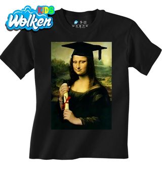 Dětské tričko Mona Lisa na Promoci.jpg