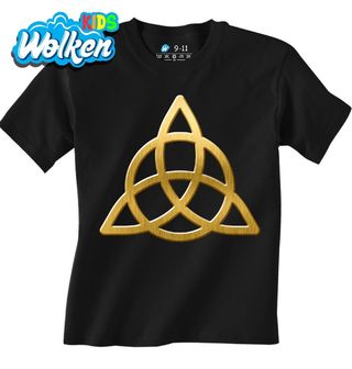 Dětské tričko Zlatá Triquetra.jpg