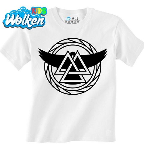 Obrázek produktu Dětské tričko Severský Valknut a Havran