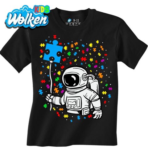 Obrázek produktu Dětské tričko Astronaut s Puzzle Balónkem
