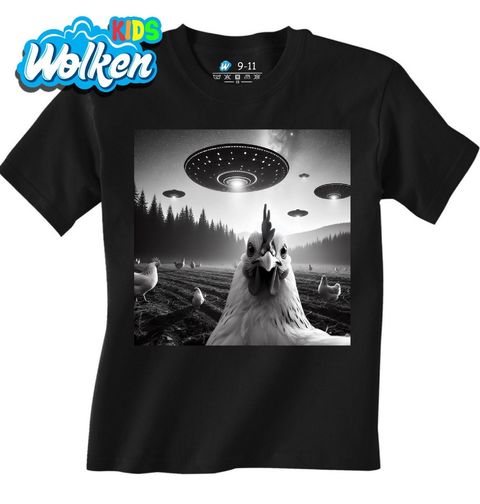Obrázek produktu Dětské tričko Únos Slepice UFO