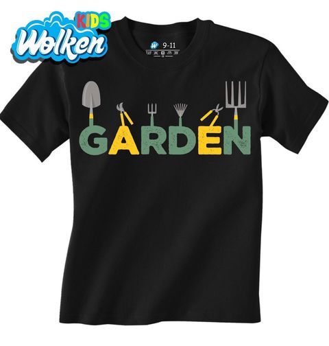 Obrázek produktu Dětské tričko Zahradnická výbava GARDEN