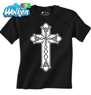 Dětské tričko Keltský Kříž Věčnosti.jpg
