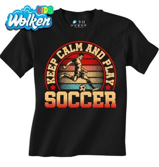 Dětské tričko Zachovej klid a hraj fotbal.jpg
