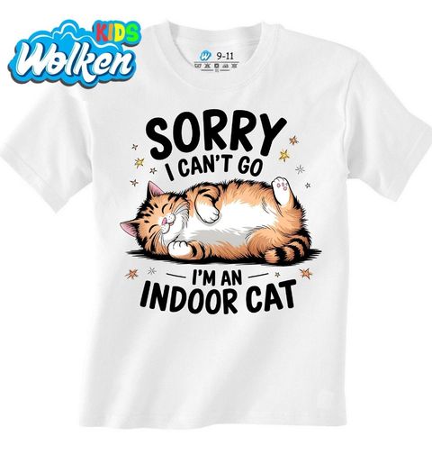 Obrázek produktu Dětské tričko Bytová Kočka I'm an indoor cat