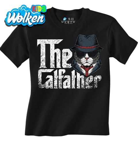 Obrázek produktu Dětské tričko The Catfather Kmotr Kočka z Podsvětí
