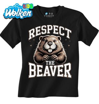 Dětské tričko Respektuj Bobra Respect the Beaver.jpg