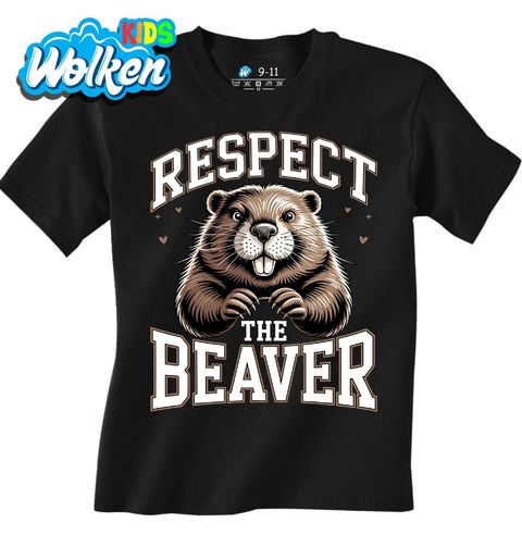Obrázek produktu Dětské tričko Respektuj Bobra Respect the Beaver