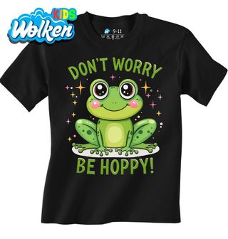 Dětské tričko Žába Don't Worry Be Hoppy.jpg