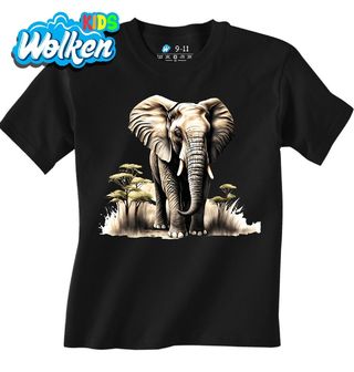 Dětské tričko Slon africký Král Savany.jpg