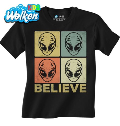 Obrázek produktu Dětské tričko Věř v Mimozemšťany BELIEVE