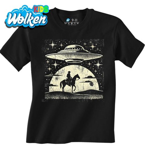 Obrázek produktu Dětské tričko Kovboj a UFO Setkání na Divokém západě