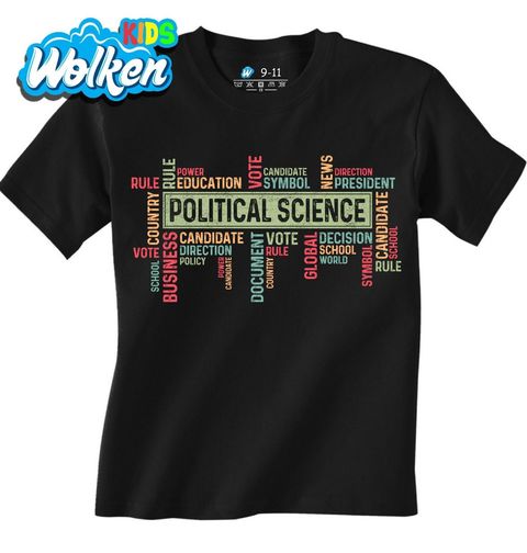 Obrázek produktu Dětské tričko Politologie Political Science