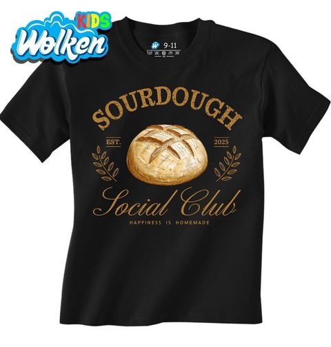 Obrázek produktu Dětské tričko Klub Kváskového Chleba