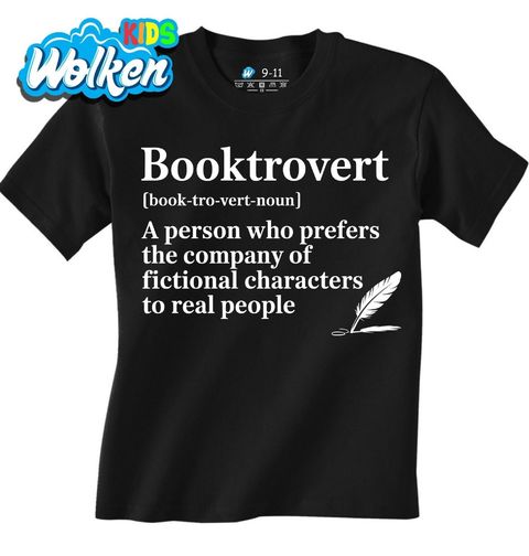 Obrázek produktu Dětské tričko Knižní introvert Booktrovert