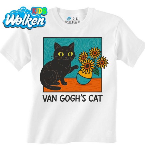 Obrázek produktu Dětské tričko Kočka Vincenta van Gogha