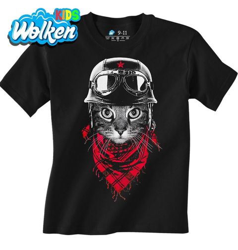 Obrázek produktu Dětské tričko Kočka Pilot
