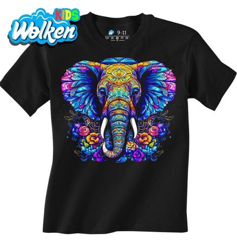 Obrázek produktu Dětské tričko Slon indický Sloní Mandala