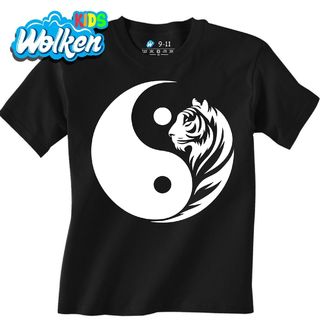 Dětské tričko Jin a Jang Tygr Yin Yang Tiger.jpg