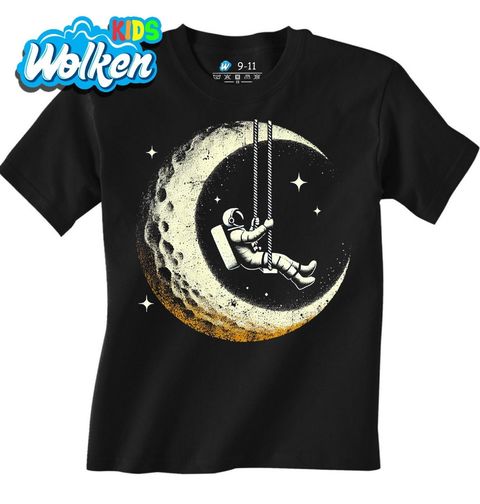 Obrázek produktu Dětské tričko Astronaut na Měsíční houpačce