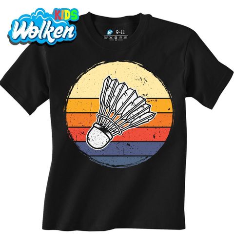 Obrázek produktu Dětské tričko Badminton Retro Vibes