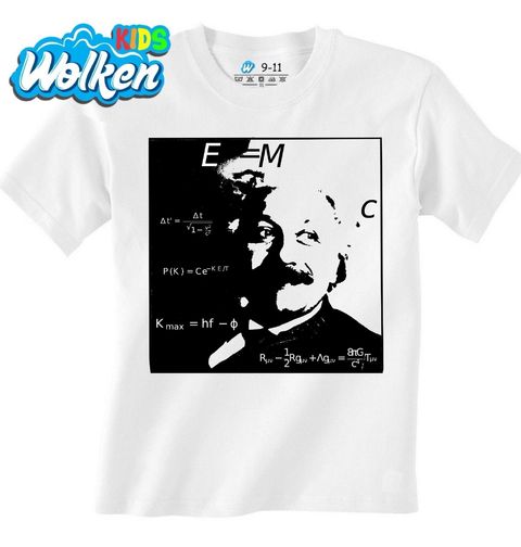 Obrázek produktu Dětské tričko Rovnice Génia Albert Einstein