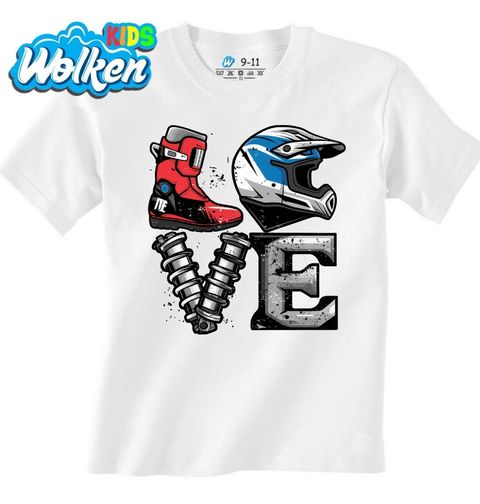 Obrázek produktu Dětské tričko Motokrosová Láska
