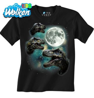 Dětské tričko T-Rexové vyjící na Měsíc.jpg