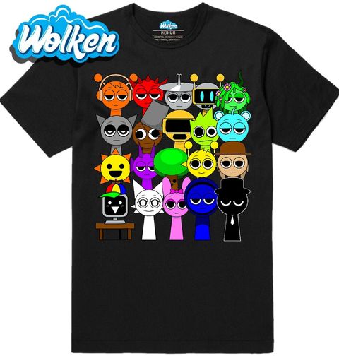 Obrázek produktu Pánské tričko Incredibox Sprunki Postavy