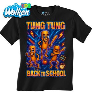 Dětské tričko Tung Tung Tung Sahur Back to School.jpg
