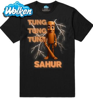 Pánské tričko Tung Tung Tung Sahur Vládce blesků.jpg