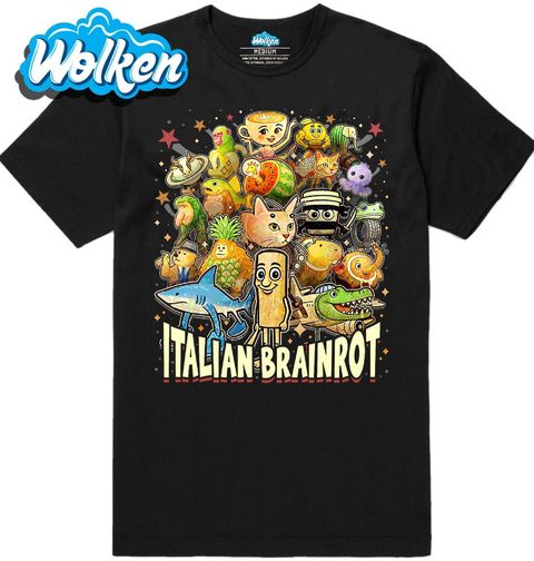 Obrázek produktu Pánské tričko Brainrotový Multivesmír