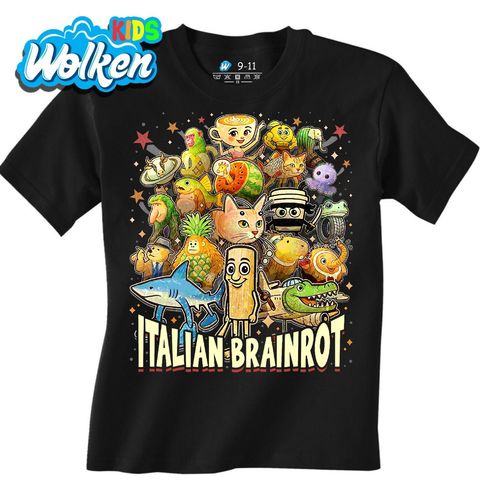 Obrázek produktu Dětské tričko Brainrotový Multivesmír