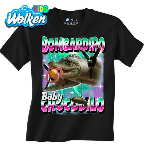 Obrázek produktu Dětské tričko Baby Bombardiro Crocodilo s Dudlíkem