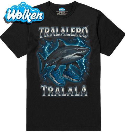 Obrázek produktu Pánské tričko Elektrický Žralok Tralalero Tralala