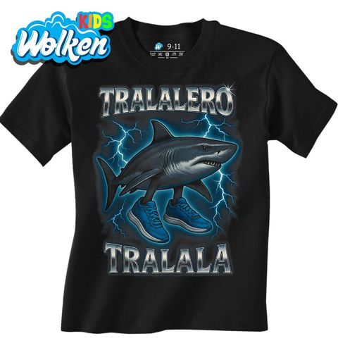 Obrázek produktu Dětské tričko Elektrický Žralok Tralalero Tralala